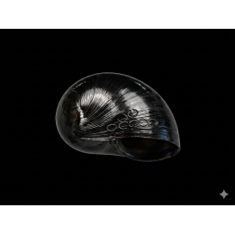 Neritina pulligera Escargot casque mangeur d algues