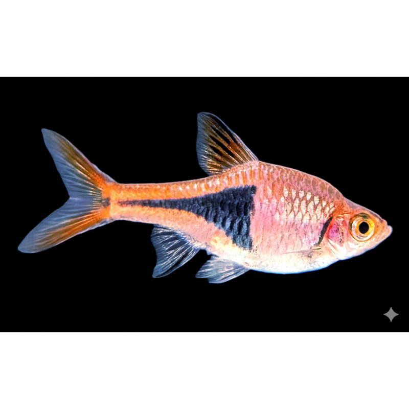 Rasbora arlequin (heteromorpha) levage. poisson tropical, Magasin, VPC