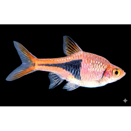 Rasbora arlequin (heteromorpha) levage. poisson tropical, Magasin, VPC