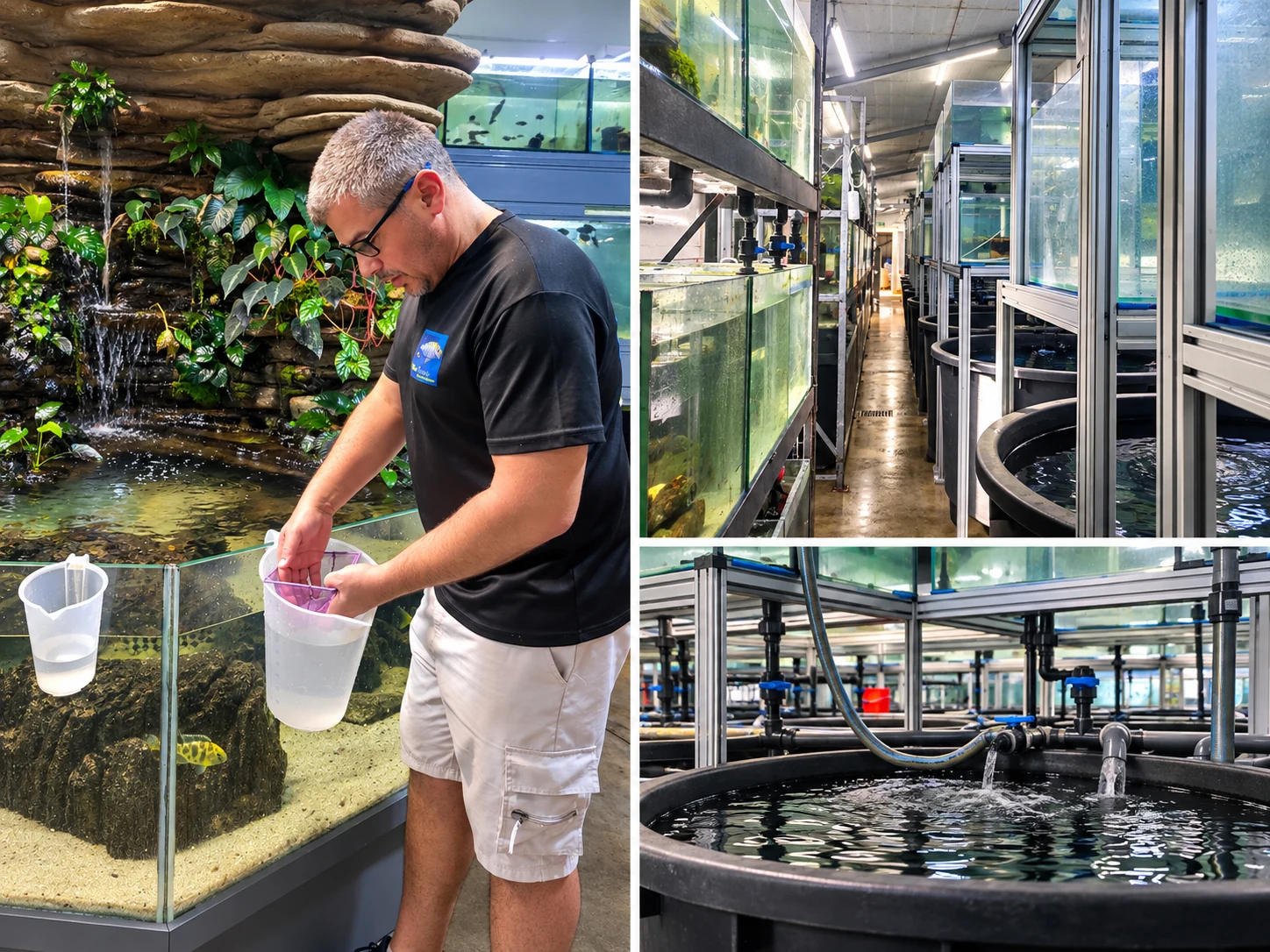 Élevage de poissons et invertébrés NéoTropic à Laillé près de Rennes